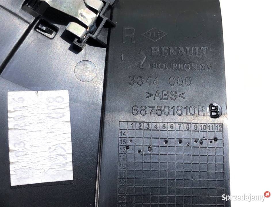 KRATKA NAWIEWU PRZÓD KOMPLET RENAULT MEGANE IV sprzedam