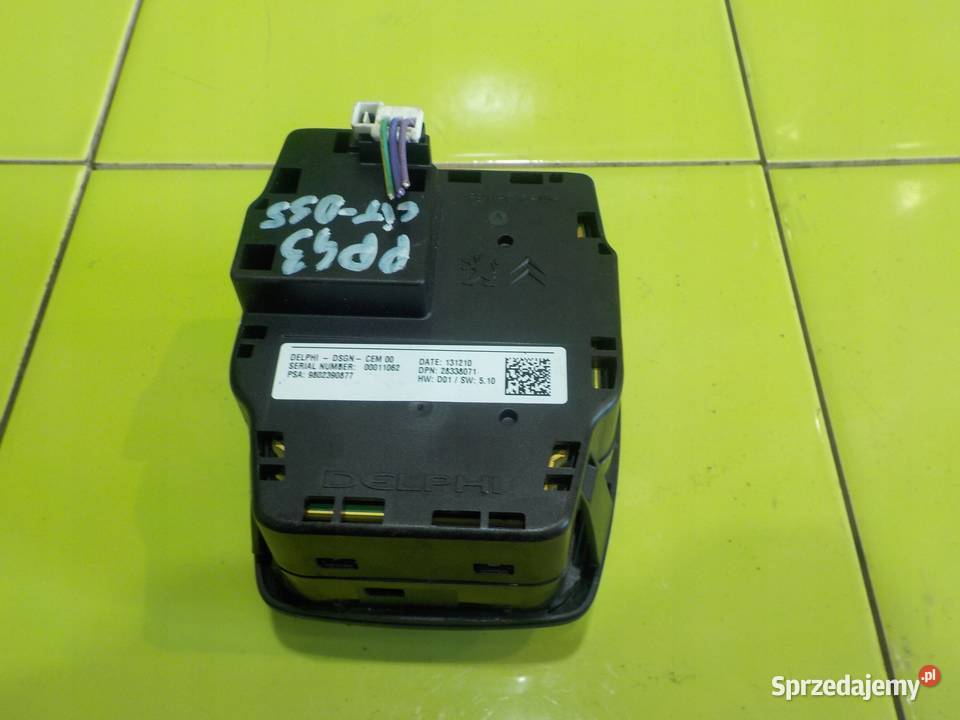 CITROEN DS5 16 EHDI 14r panel przelacznik radia osobowe Suków