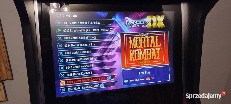 Automat arcade nowy 6600 gier i wiecej Mysłowice