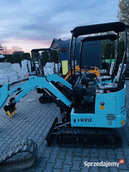 Minikoparki 1000 2025 JPC KV 12 Rok produkcji 2025 Kraków