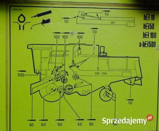 Plan smarowania Dominator 78 88 98 108 118 wielkopolskie Szamotuły