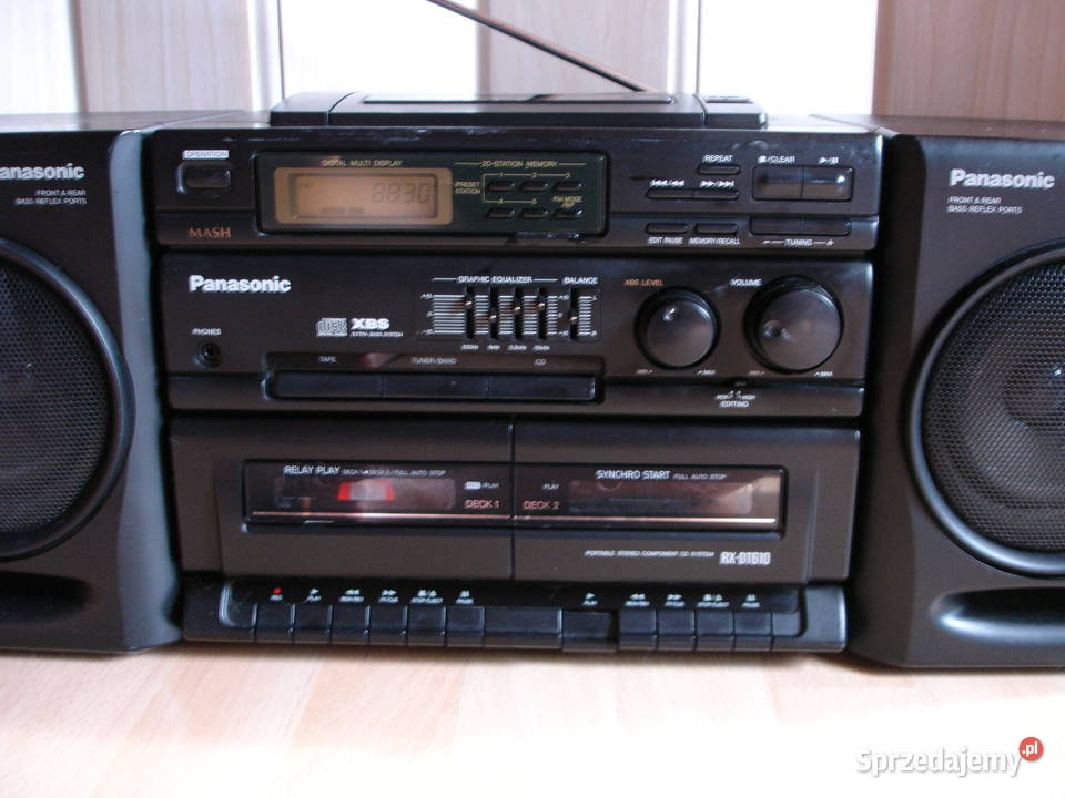 Radiomagnetofon PANASONIC RXDT610 Kolekcje