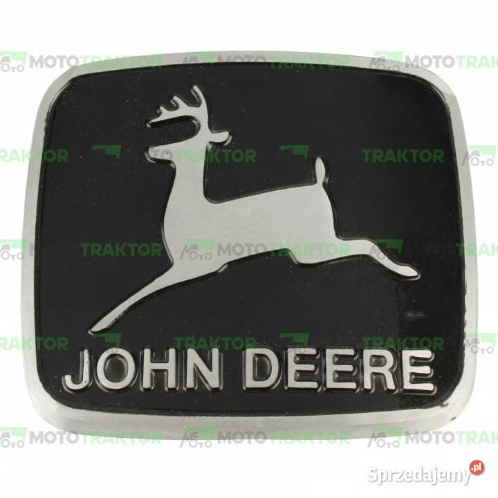EMBLEMAT JOHN DEERE AR77663 Części zamienne Łążynek