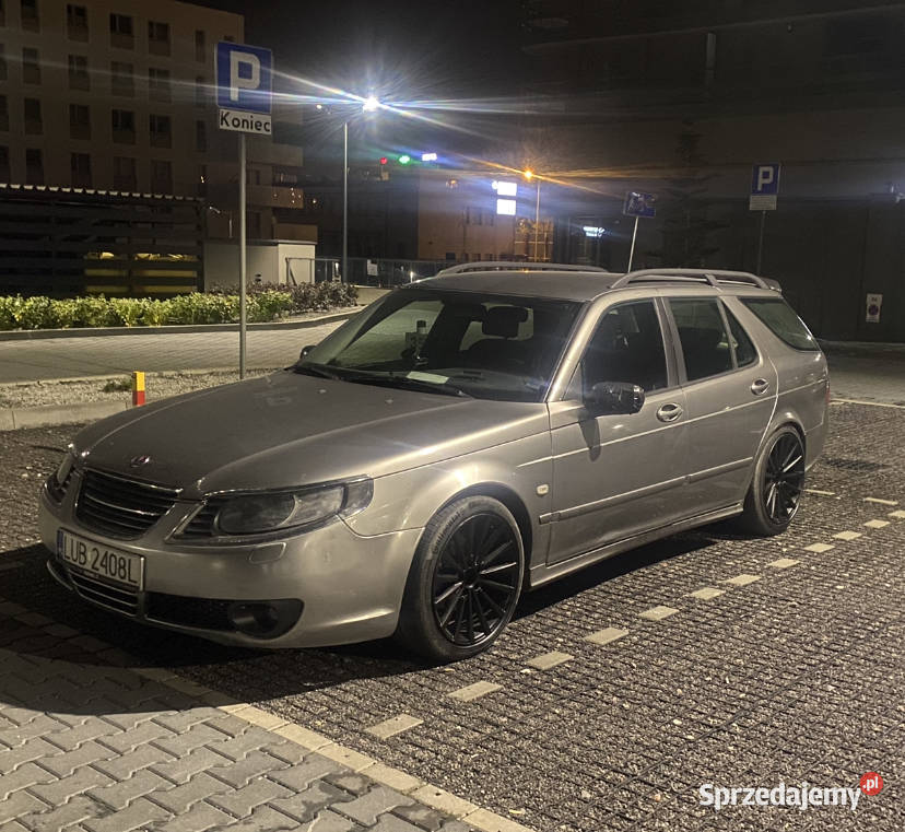 szybki duży wygodny bogato wyposażony SAAB 95 200KM 9-5 Kielce