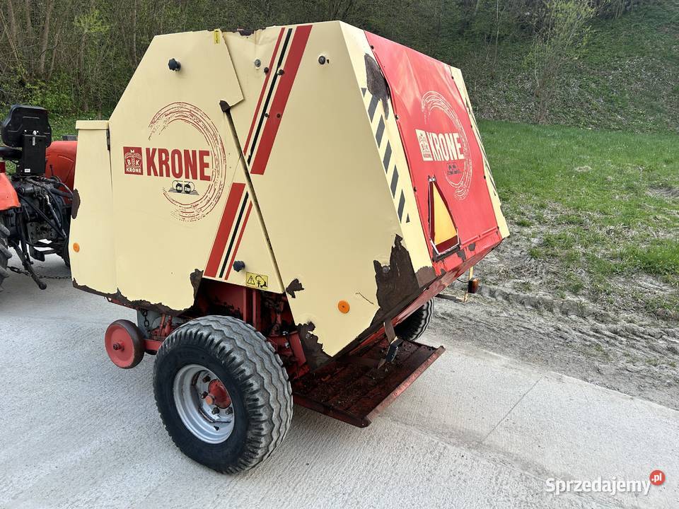 Prasa rolująca belująca Krone Kr 160 belarka Rolnictwo Nowy Sącz