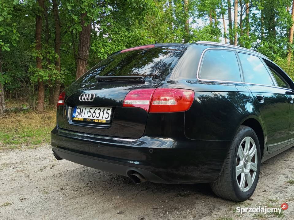 Audi A6 C6 20 Turbo 170 Skóra Navi Rok produkcji 2009 śląskie