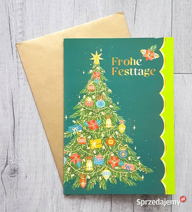 Kartka grająca bożonarodzeniowe z muzyką z Chrzanów