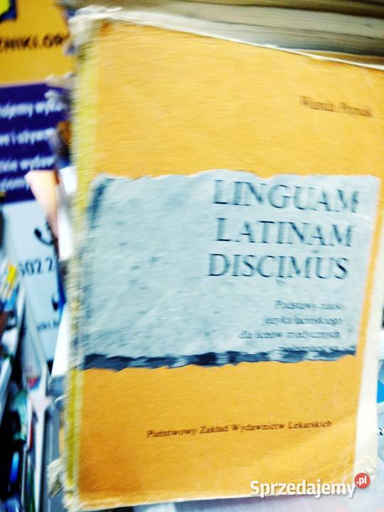 Linguam latinam discimus teksty łacińskie Warszawa sprzedam