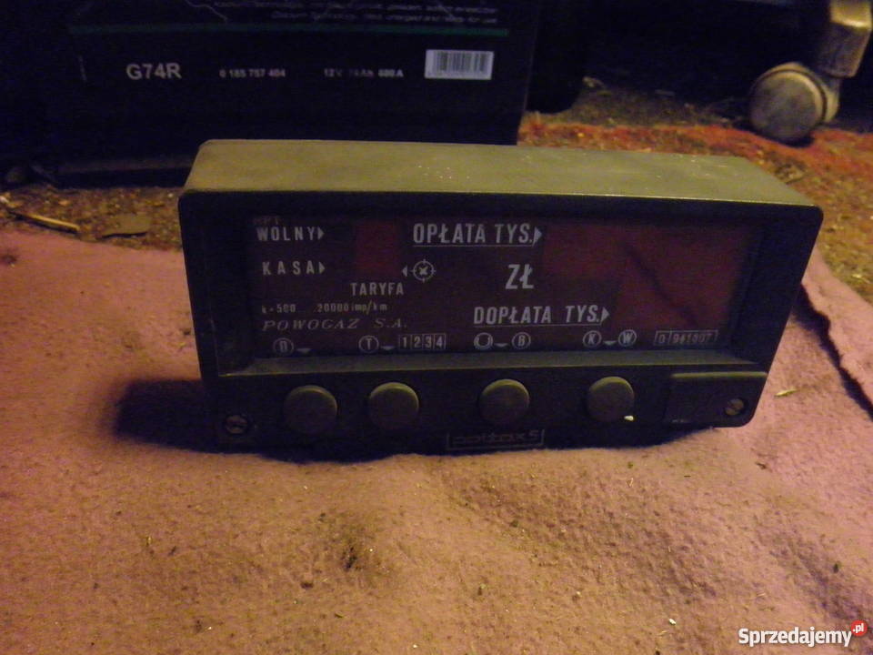 Taksometr Poltax 5 kujawsko-pomorskie Aleksandrów Kujawski sprzedam