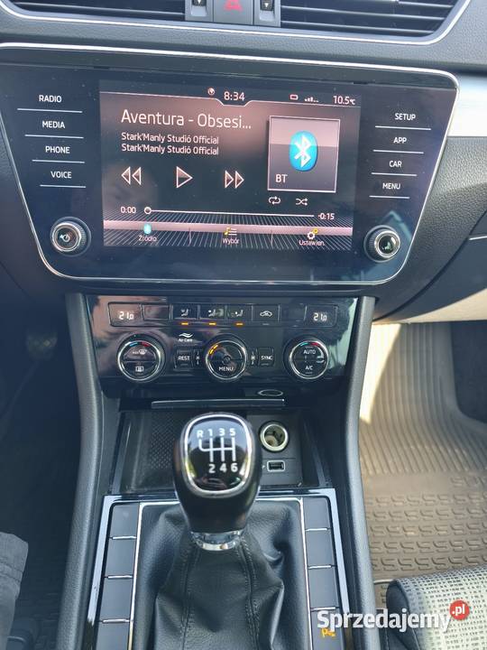 Skoda Superb 20 TDI 150 Kombi Manual Rozrzad światła LED Biała Podlaska