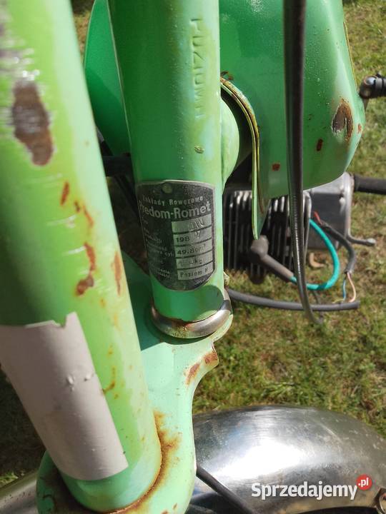 Motorower Romet M780W Silnik pali Romet Plewiska sprzedam