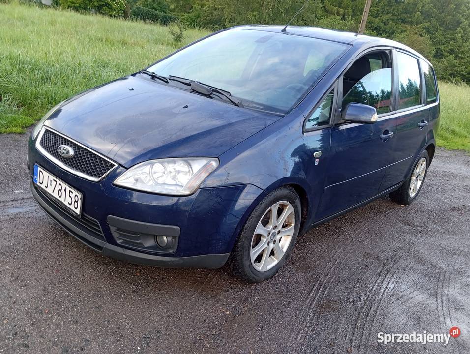 Ford Cmax 16Tdci Ghia klima hak dolnośląskie Wałbrzych