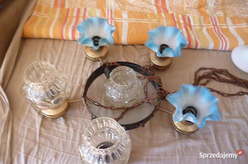 LAMPA WISZĄCA STARA