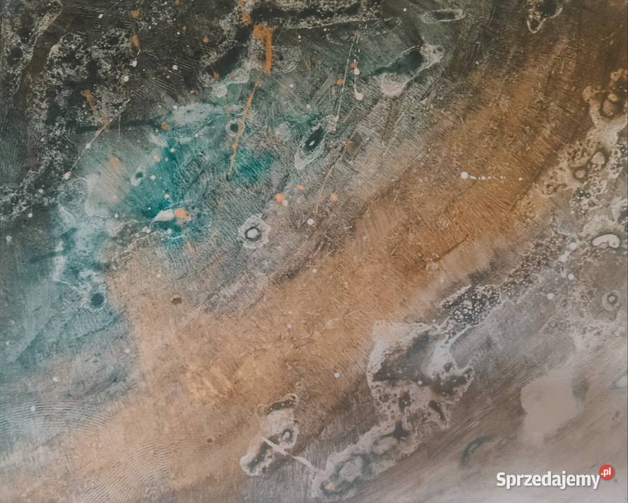 Obraz abstrakcyjny mantyzm rękodzieło Kielce