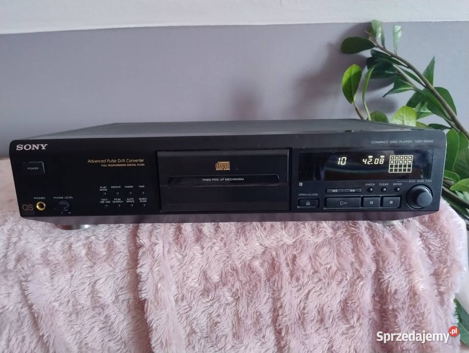 Odtwarzacz CD sony cdp xe 800 z pilotem Odtwarzacze CD i MD Trzebuska