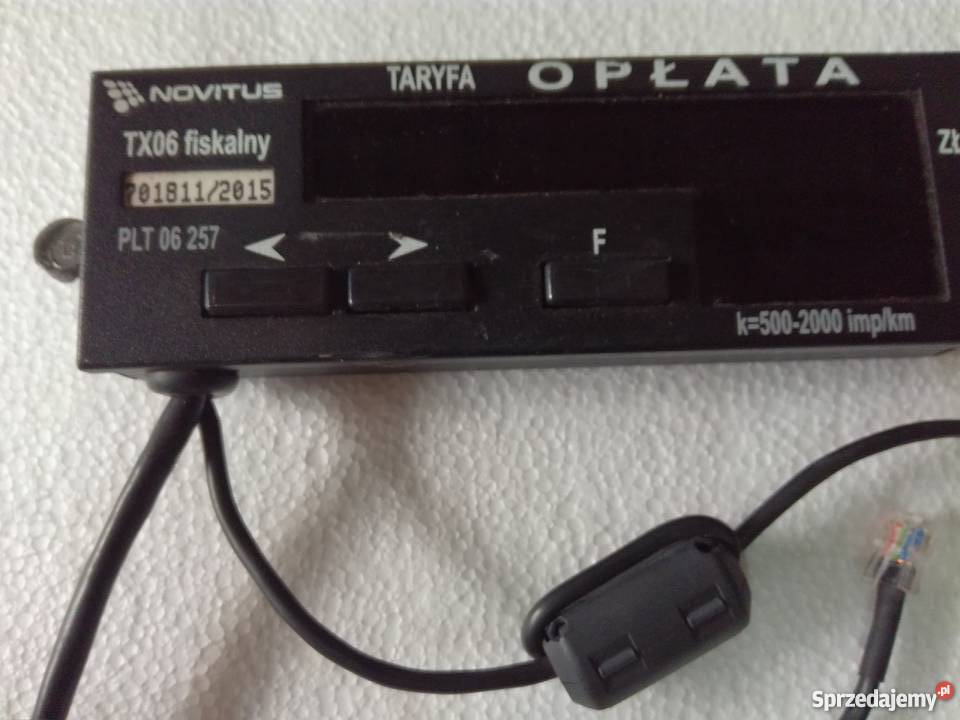 Taksometr NOVITUS TX06 fiskalny