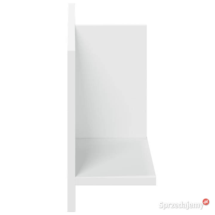 Półka ścienna 70x165x30 biała materiał Warszawa sprzedam