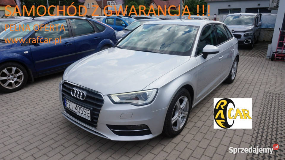 Audi A3 Sportback automat Gwarancja 8V 2012 Zielona Góra