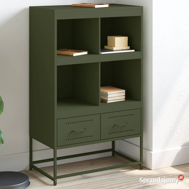 Szafka oliwkowa 68x39x1115 stalowa WM846606 Warszawa