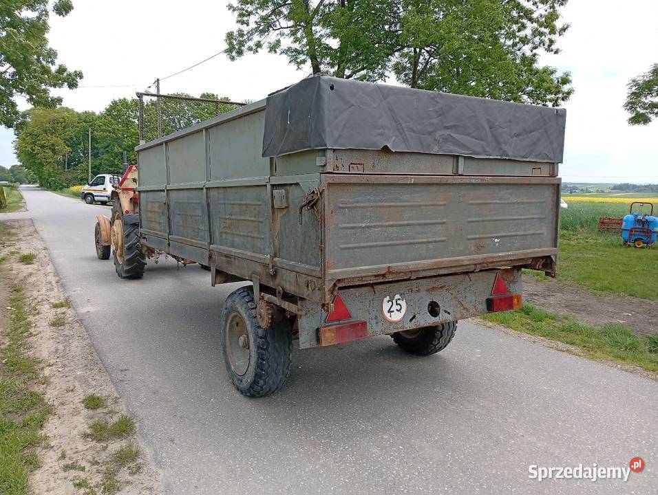 Przyczepa Rozrzutnik 5ton Warfarma nowe opony