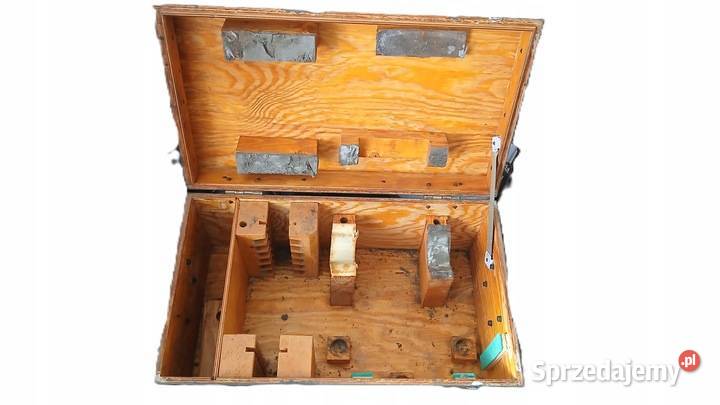 Skrzynia drewniana wojskowa zestawu MIS52 Militaria Skierniewice