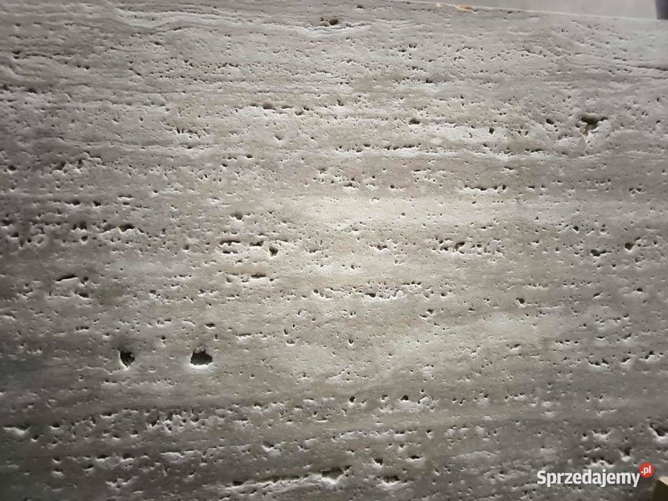 Płytki Trawertyn Light vein cut i szczotkowany Rumia