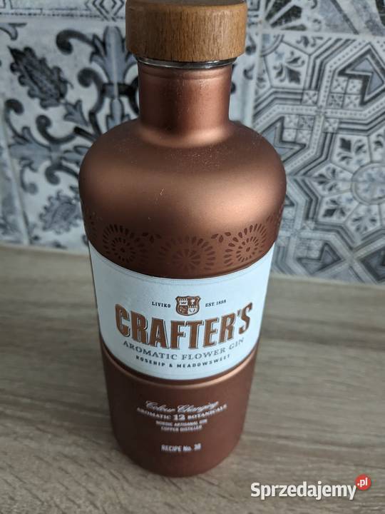 Gin Crafters 07l PUSTA kolekcjonerska real foto Kolekcje Warszawa