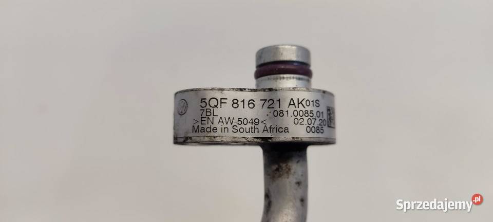 VW TIGUAN II PRZEWÓD KLIMATYZACJI 5QF816721AK