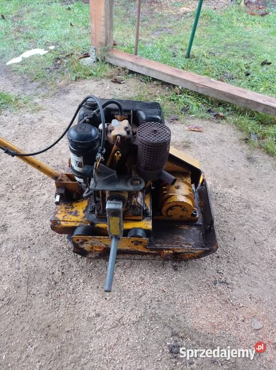 Zagęszczarka płyta wibracyjna Weber diesel podkarpackie Werchrata sprzedam