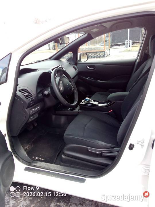 Nissan Leaf 24 kWh mit Batterie TEKNA 2015r 30 Goleniów