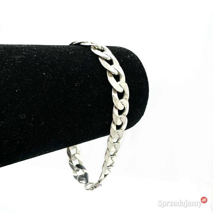 Srebrna Bransoletka Próby 925 2565g Długość 23 Elbląg