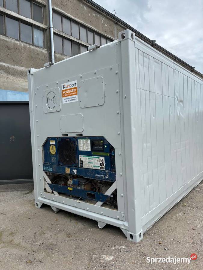 Kontener morski chłodniczy magazynowy 40 HC RF Radomsko sprzedam