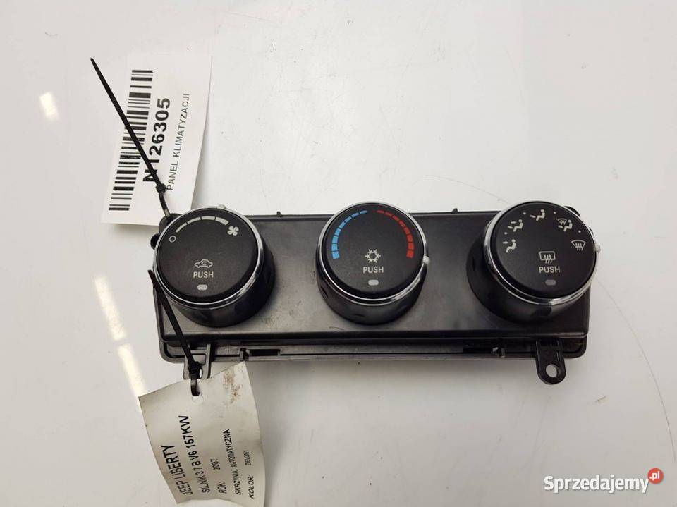 PANEL KLIMATYZACJI P55111829AD JEEP LIBERTY kujawsko-pomorskie sprzedam