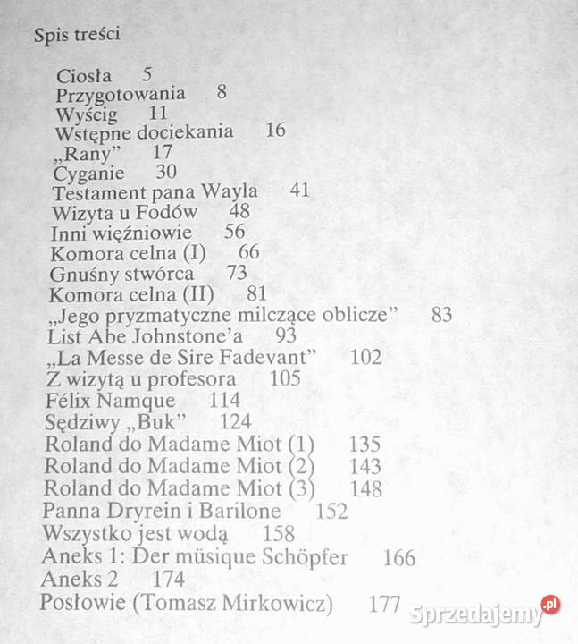 Przemiany Harry Mathews Chełm