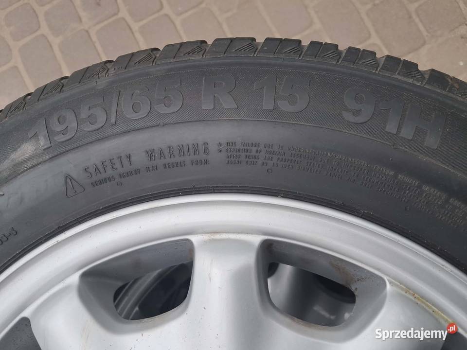 Alufelgi 15 z oponami 4 oryginalne Mercedes W210 Banino