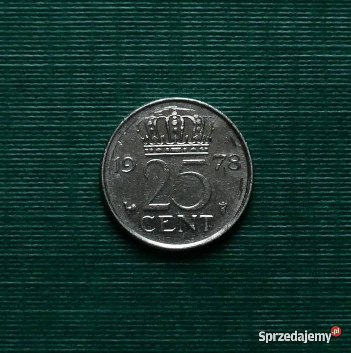 HOLANDIA 25 centów 1978r śląskie Gliwice