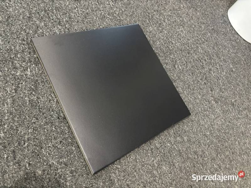 gres szkliwiony 42x42 czarny black New