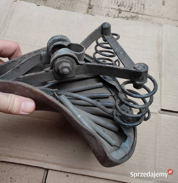 Siodło do rowera łucznik PRL Wolbrom