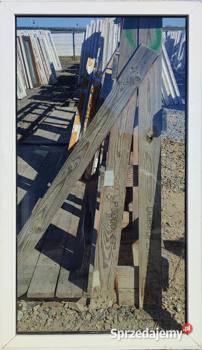 OKNA KacprzaK Witryna 81X145 FIX Używany PCV Lublin sprzedam