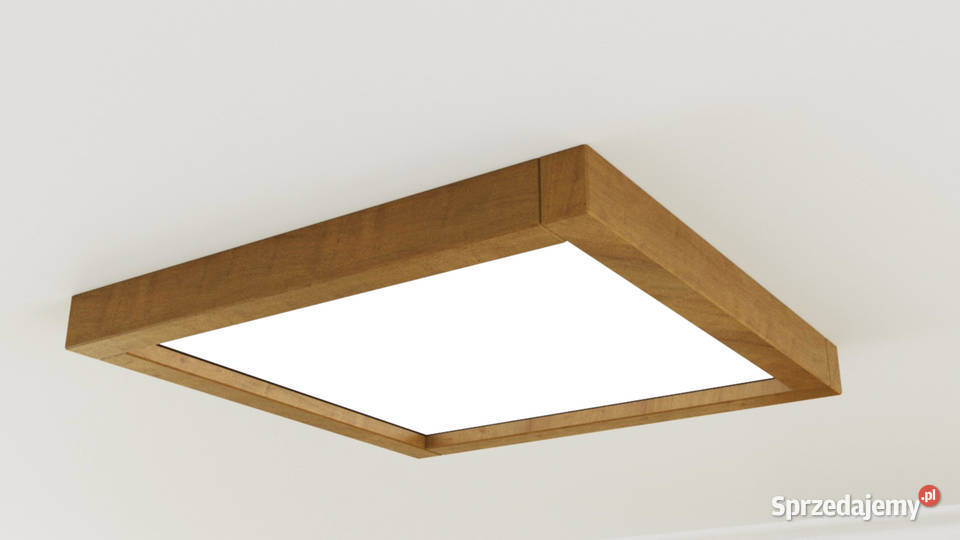 Lampa sufitowa LED HOKKAIDO drewniana oprawa Białystok