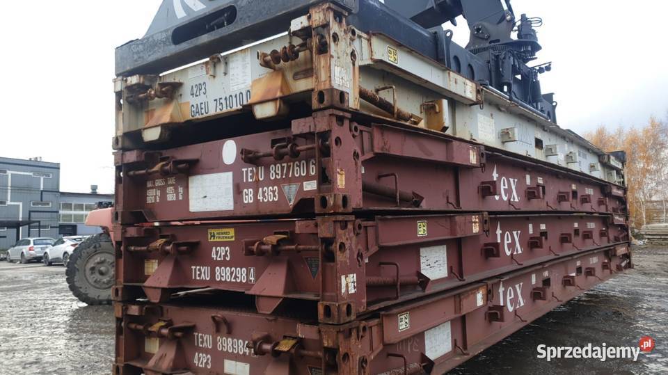 Kontenery morskie 40 Flat Rack Warszawa