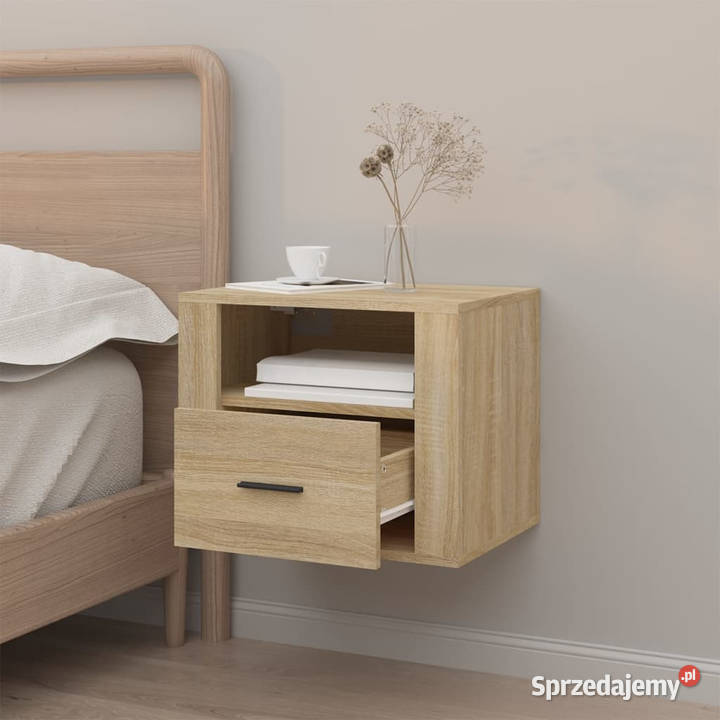 Wisząca szafka nocna dąb sonoma 50x36x40 Nocne Warszawa sprzedam