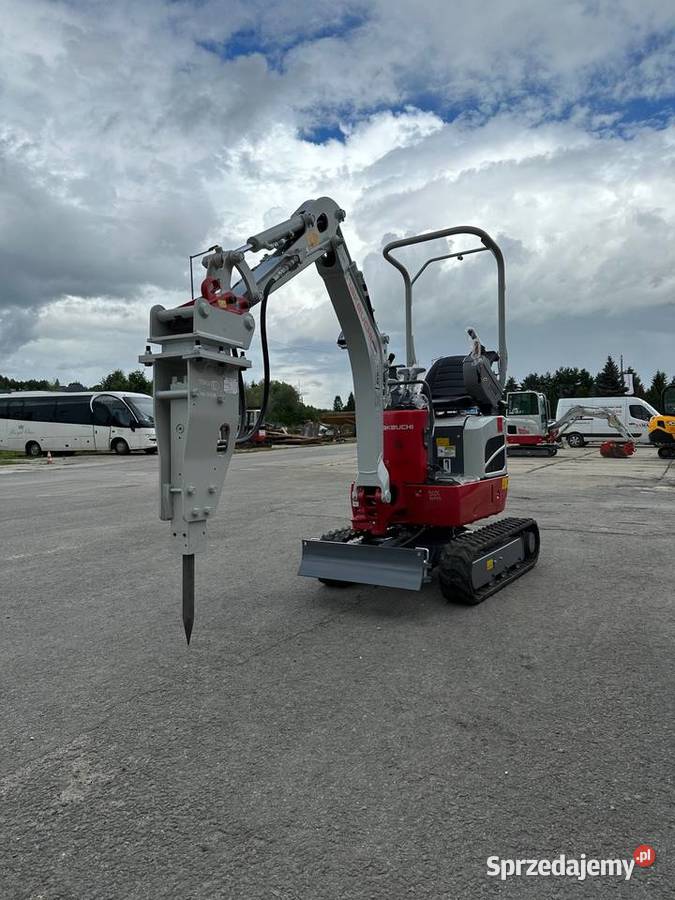 Nowa japońska mikro koparka Takeuchi TB210R Gorlice