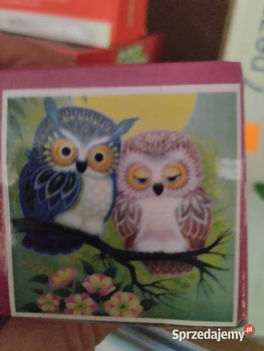 Wyklejanka z Diamencików Mądra Sowa