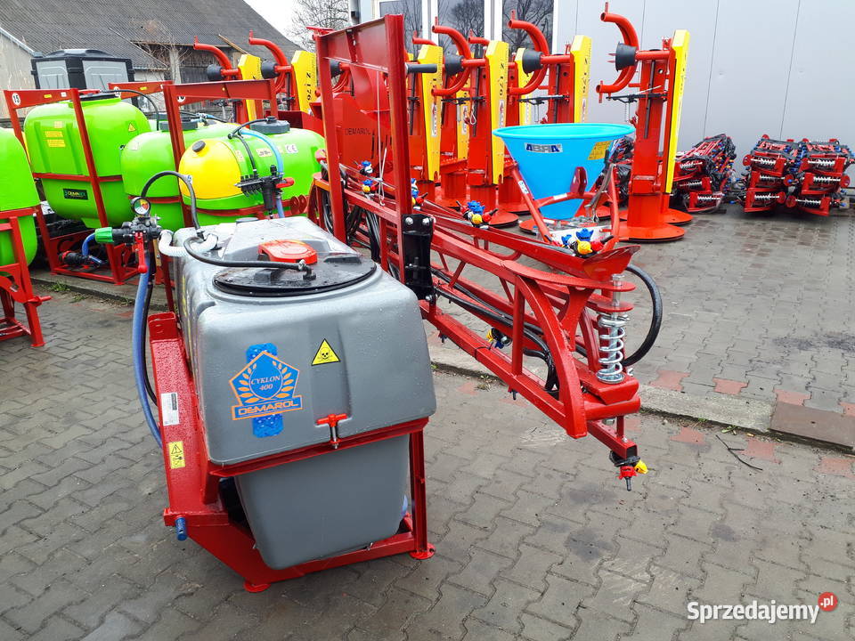 Opryskiwacz DEMAROL model Cyklon 200l 6m łamana nieuszkodzony Barlinek