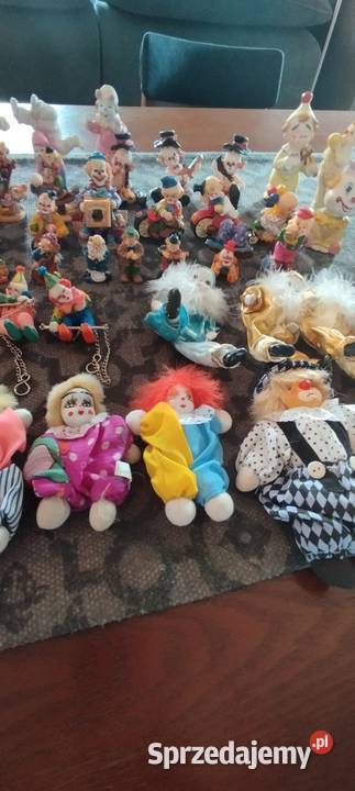Figurki klaun różne dolnośląskie