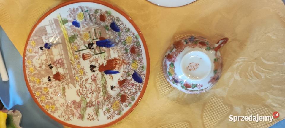 Zestawy śniadaniowy do mokki porcelana Japonia Wrocław