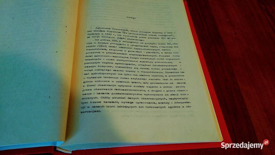 Metody badawcze astrofizyki obserwacyjnej Gdańsk