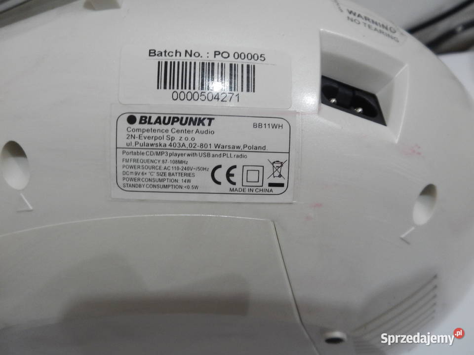 Radio Blaupunkt BB11WH