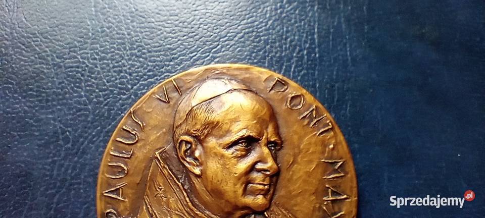 Stare monety Medal 1972 Paweł VI Lesko